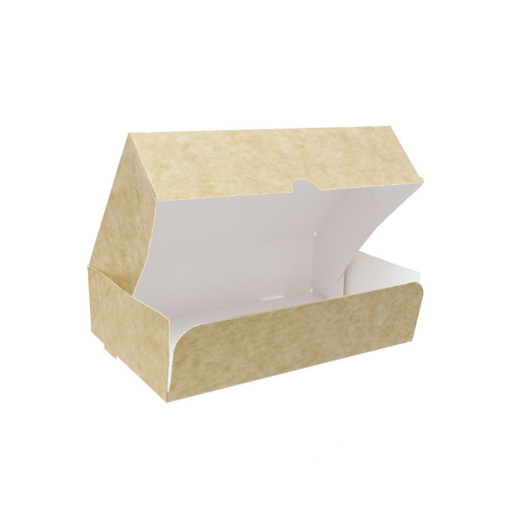 Kraft Cardboard Bakery Box 17,5x11,5x4,7cm 250g (20 Units) 