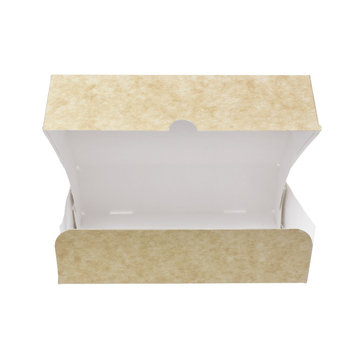 Kraft Cardboard Bakery Box 17,5x11,5x4,7cm 250g (400 Units)