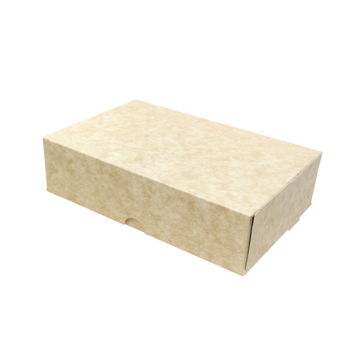 Kraft Cardboard Bakery Box 17,5x11,5x4,7cm 250g (20 Units) 