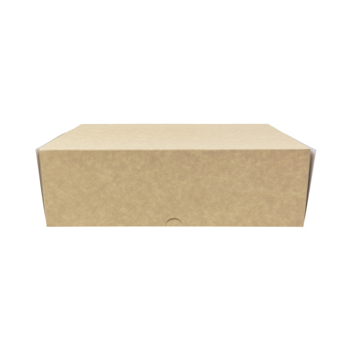Kraft Cardboard Bakery Box 25,8x18,9x8cm 2kg (240 Units)