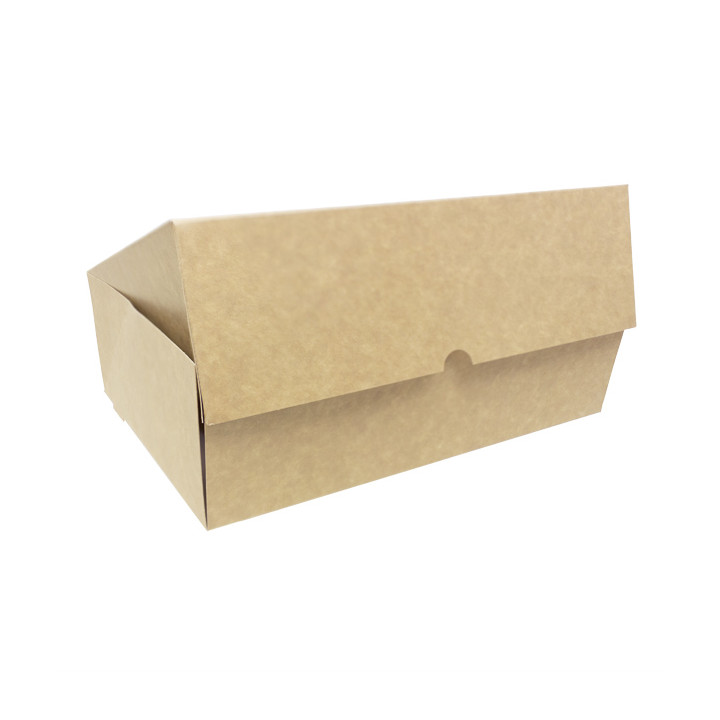 Kraft Cardboard Bakery Box 25,8x18,9x8cm 2kg (240 Units)