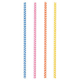 Straight Paper Cane Colors Ø8mm 40cm (50 Units)