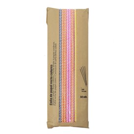 Straight Paper Cane Colors Ø8mm 40cm (3.000 Units)