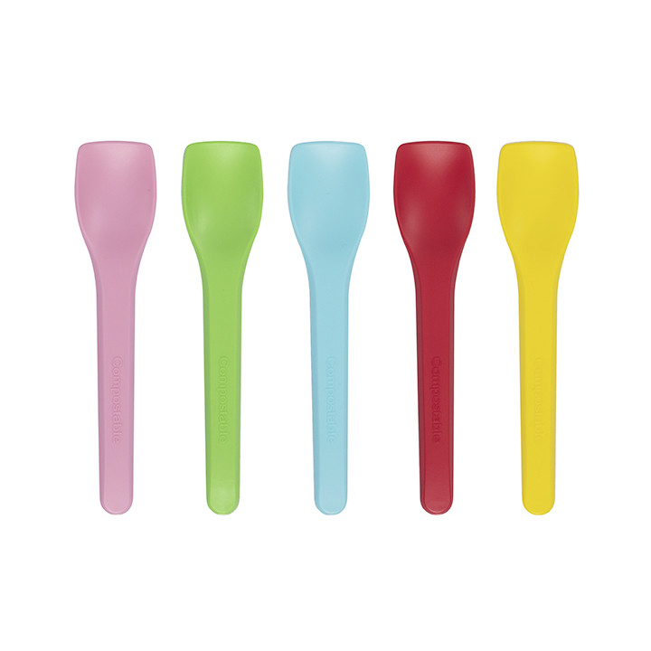 Ice Cream Scoop Colors CPLA 10cm (5.000 Units)
