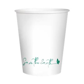 Paper Cup White 16Oz/500ml Ø9cm (25 Units) 