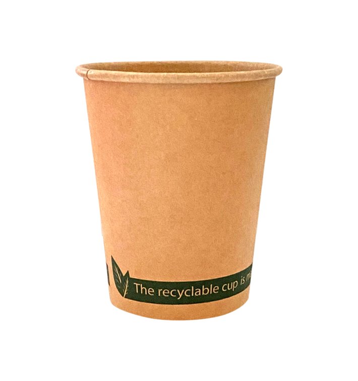 Paper Cup 7Oz/210ml Kraft-Kraft Ø7,0cm (50 Units) 