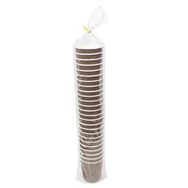 Paper Cup Ripple Wall Kraft 9Oz/270ml Ø8,0cm (1.050 Units)