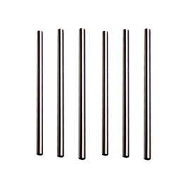 Paper Straw Straight Black Ø0,6cm 14cm (6.000 Units)