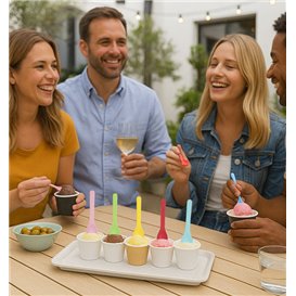 Ice Cream Scoop Colors CPLA 10cm (100 Units)