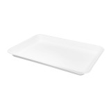 White Sugar Cane Tray 24,5x17,5cm (50 Units) 