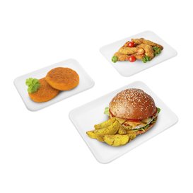 White Sugar Cane Tray 20,5x14,5cm (50 Units)