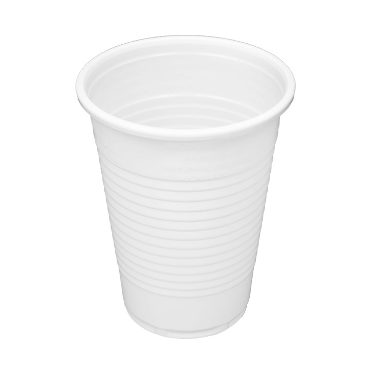 Reusable Plastic Cup in PP White 200ml (3.000 Units)  