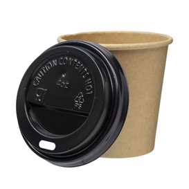 Lid for Paper Cup Hole 4Oz/120ml White Ø6,2cm (100 Units)
