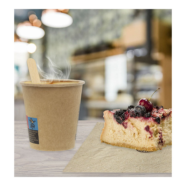 Paper Cup 3Oz/100ml Kraft-Kraft Ø5,8cm (50 Units) 