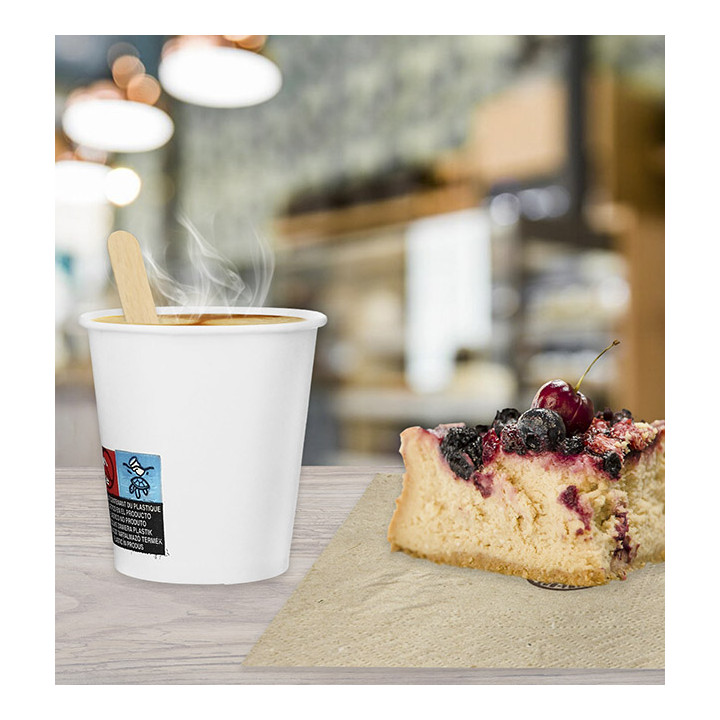 Paper Cup 3Oz/100ml White Ø5,8cm (50 Units) 