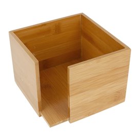 Bamboo Napkin Holder 13,5x13,5x10cm (1 Unit) 
