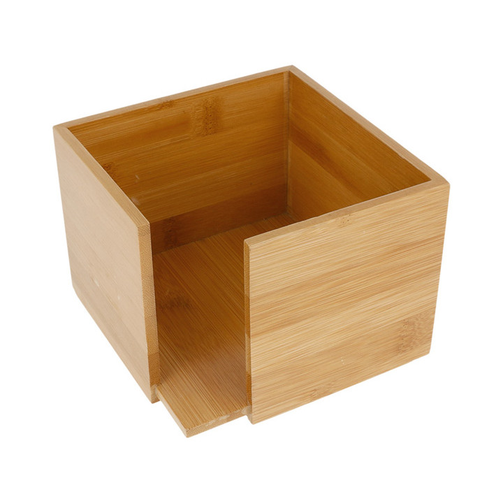 Bamboo Napkin Holder 13,5x13,5x10cm (12 Units)