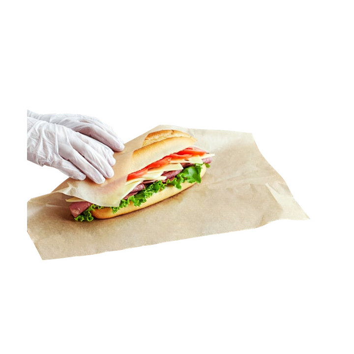 Greaseproof Paper Wrapping Kraft in Dispenser 37,5x27cm (6.000 Units)