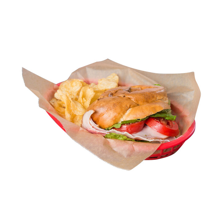 Greaseproof Paper Wrapping Kraft in Dispenser 26x27cm (500 Units)