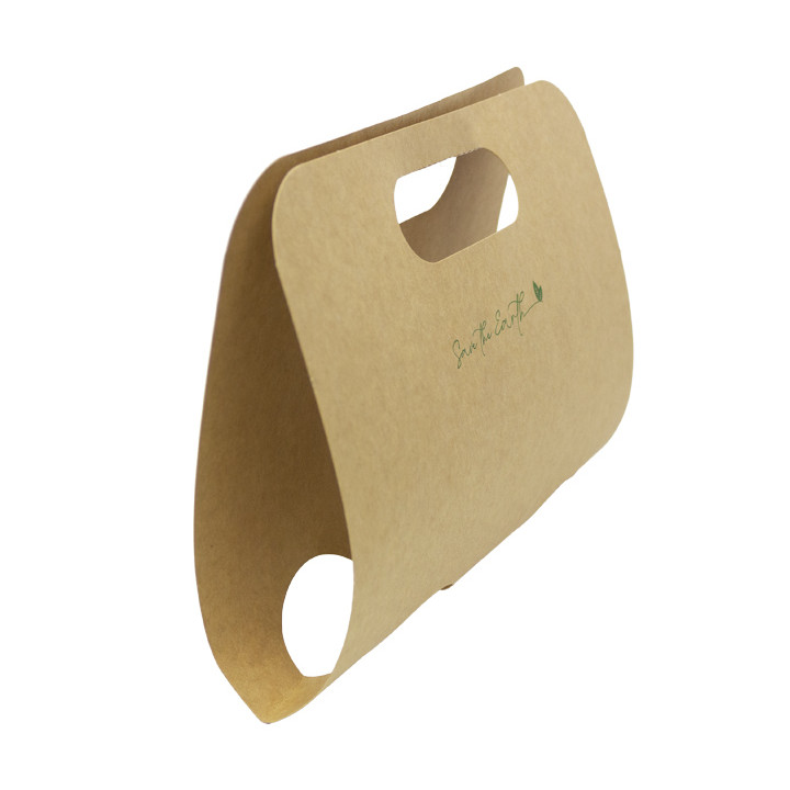 Paper Kraft Cup Carrier 23,9x18cm Ø8,0cm (100 Units) 