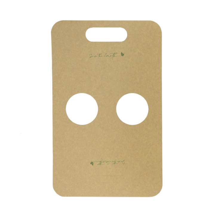 Paper Kraft Cup Carrier 23,9x18cm Ø8,0cm (100 Units) 