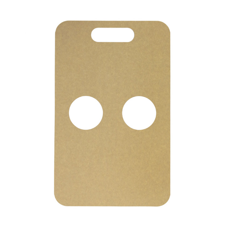 Paper Kraft Cup Carrier 23,9x18cm Ø8,0cm (100 Units) 