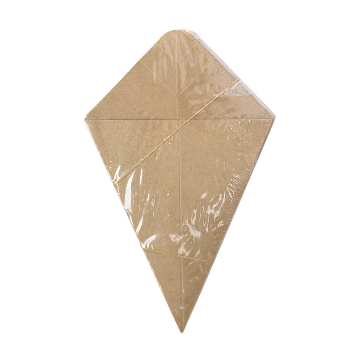 Paper Dipping Cone Kraft 19,5cm 100g (500 Units)