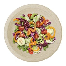 Wheat Straw Plate Natural Ø18 cm (800 Units)