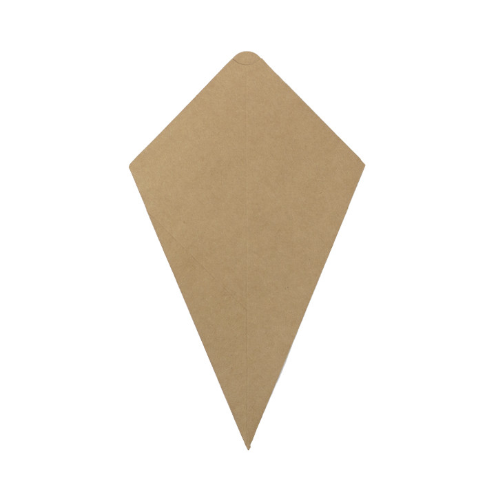 Paper Dipping Cone Kraft 26,5cm 250g (50 Units)