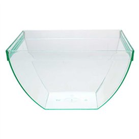 Square Bulged Low 580ml (25 Units)