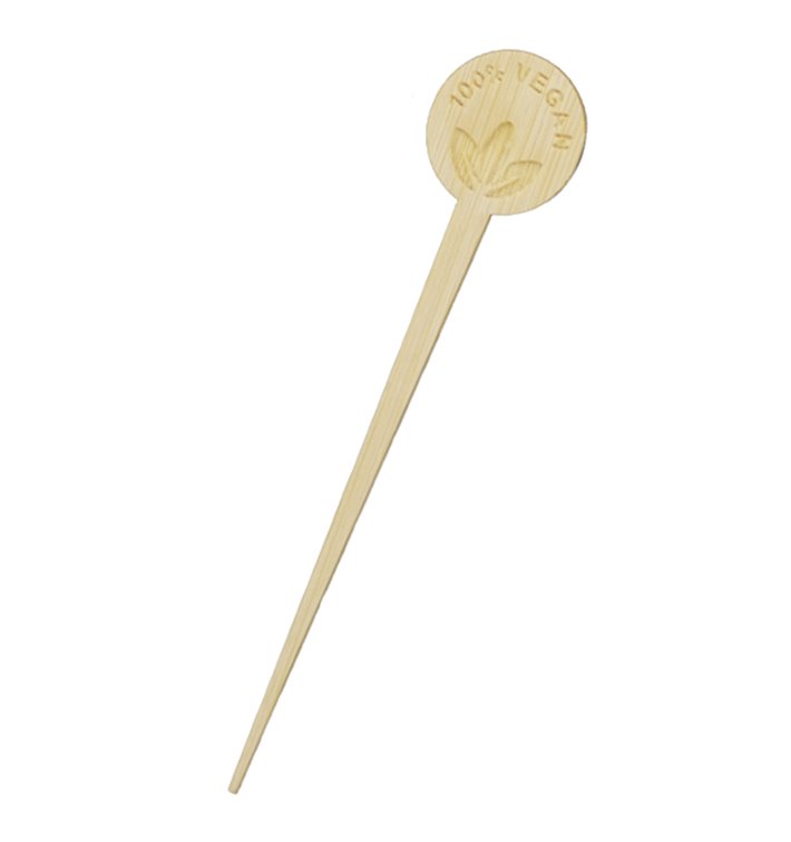 Vegan Bamboo Skewer 10cm (600 Units)