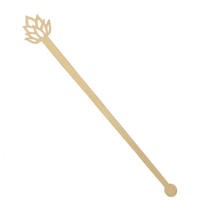 Bamboo Lotus Flower Shaker 14cm (600 Units)