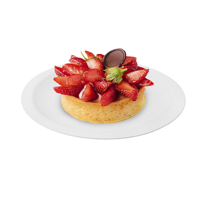 Reusable Hard Plate Flat White "Round" PP Ø18,5cm (25 Units) 