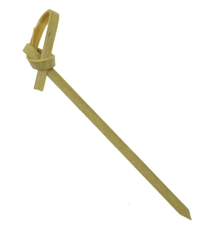Natural Bamboo Bow Skewer 7cm in box (250 Units)  