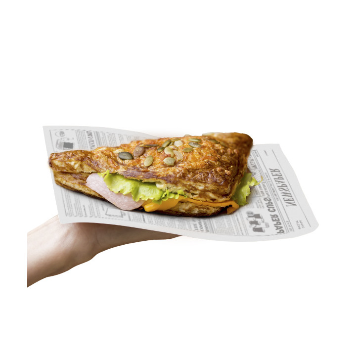 Graseproof paper Wrap Times 20x24,5cm (1.000 Units)