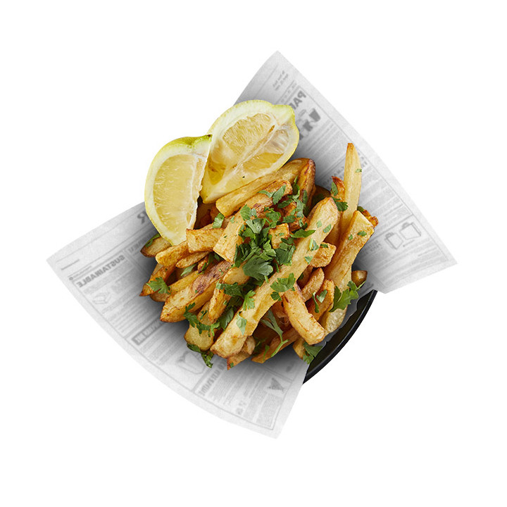 Paper Food Wrap Grease-Proof "Periodico" 28x31cm (1000 Units) 