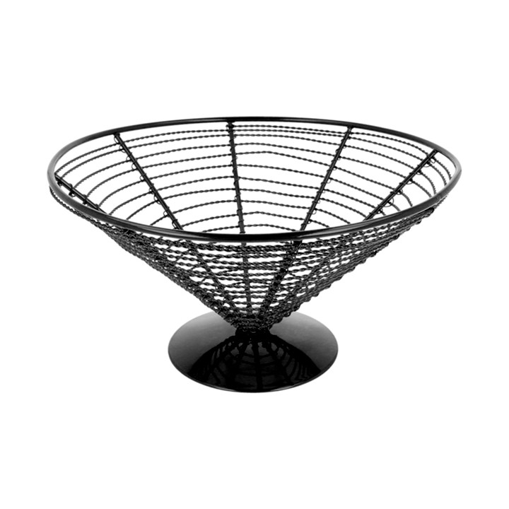 Serving Basket Containers Steel Ø23x12,5cm 