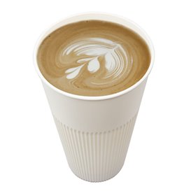 Durable Reusable Tumbler PP Cream 470ml Ø9,6cm (100 Units)