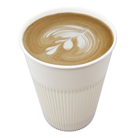 Durable Reusable Tumbler PP Cream 355ml Ø9,6cm (5 Units)  
