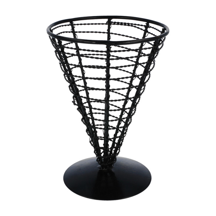 Serving Basket Containers Steel Ø12,8x18cm 