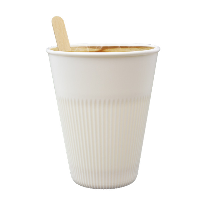 Durable Reusable Tumbler PP Cream 355ml Ø9,6cm (100 Units)