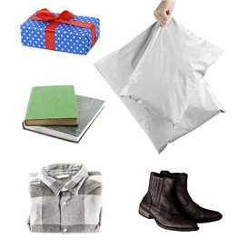 Plastic Shipping Bags Tamper-Evident G260 32x42cm (500 Units)
