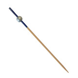Bamboo Skewer Blue/Silver 10cm (100 Units)