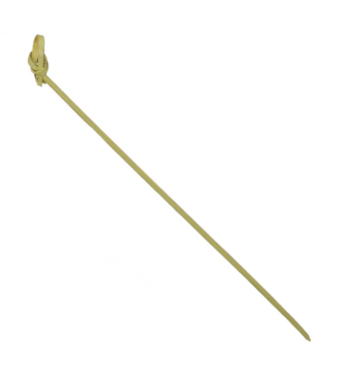 Natural Bamboo Bow Skewer 18cm (100 Units)  