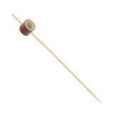 Bamboo Skewer with Red Ring 12cm (100 Units)