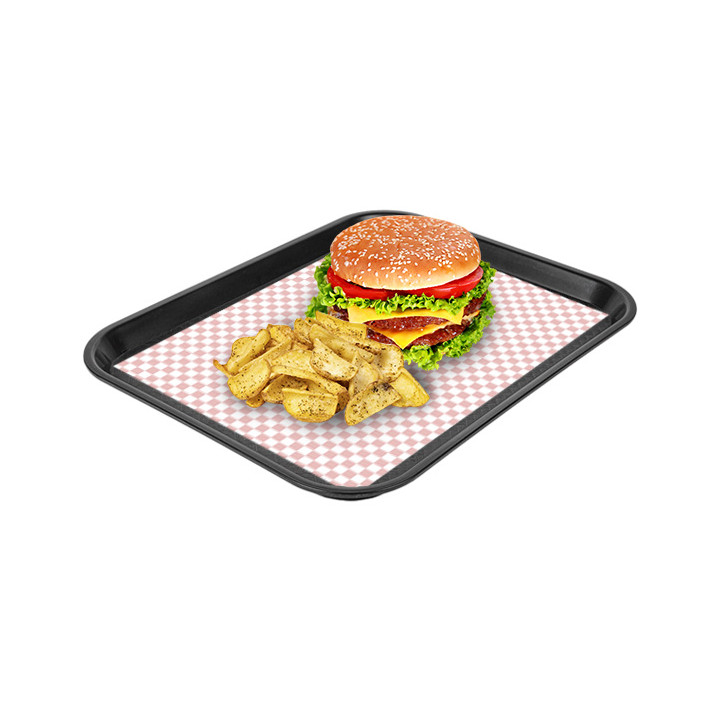 Paper Food Wrap Grease-Proof “Vichy” Red 31x35cm (1.000 Units)