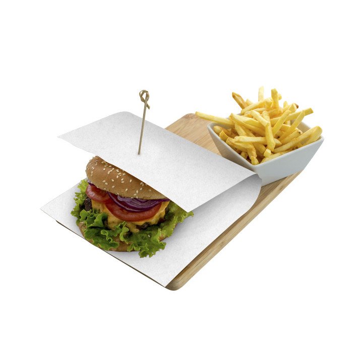Paper Food Wrap Grease-Proof White 31x42cm (1000 Units) 