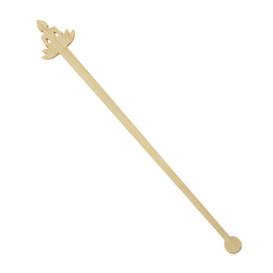 Bamboo Stirrer “Bouddha 1” for Drink 14cm (600 Units)