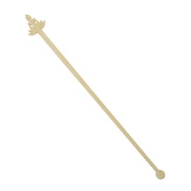 Bamboo Stirrer “Bouddha 1” for Drink 18cm (50 Units) 