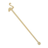 Bamboo Pink Flamingo Drink Stirrer 14cm (50 Units)